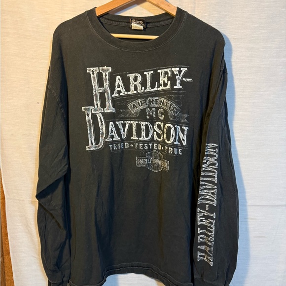 Harley-Davidson Other - Vintage Harley-Davidson Long Sleeve Graphic Tee XL